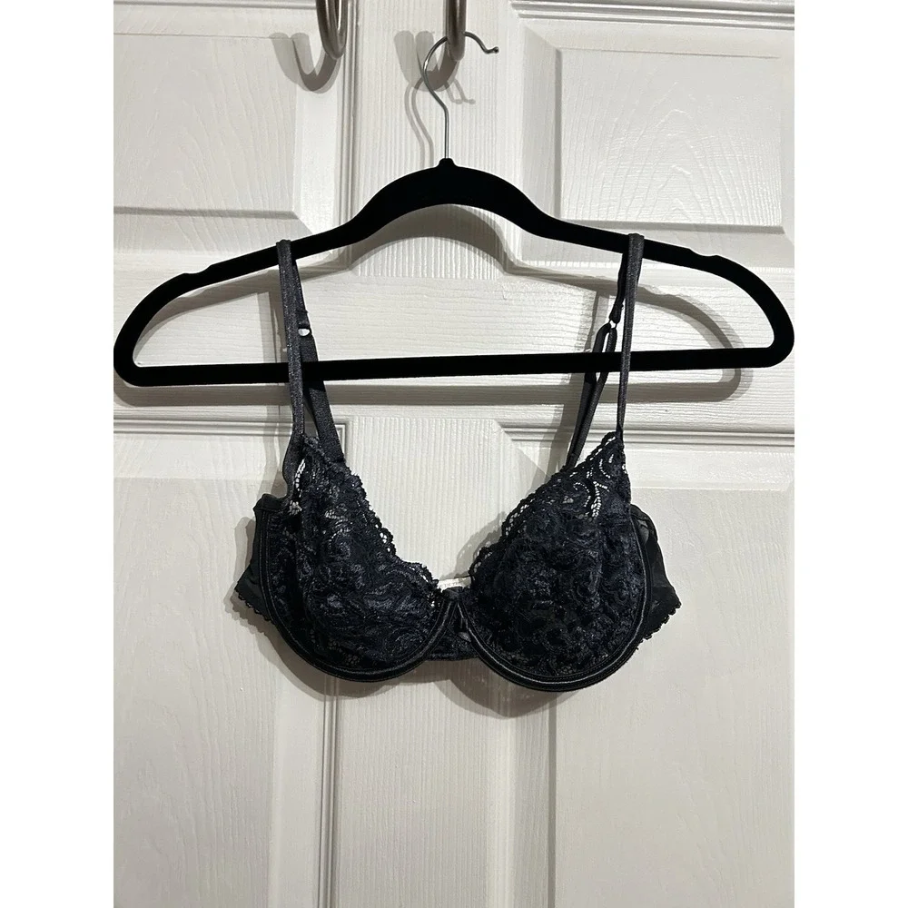 parisa by amir bra 34C underwire‎ unlined lace lingerie Intimates style 28008